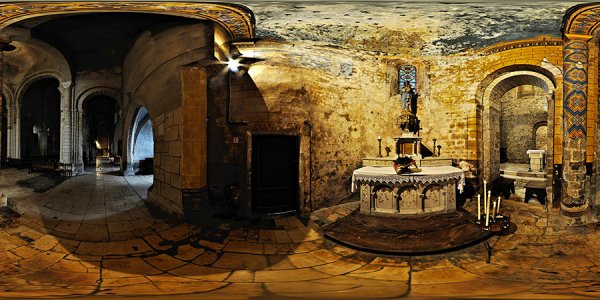 Chapelle nord église Saint-Pierre de Carennac 