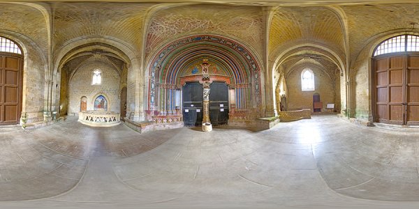 Portail occidental de l'église de Marciac