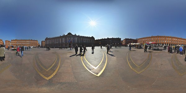 Place du capitole à Toulouse