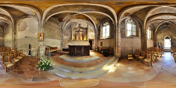 La chapelle du Rosaire à Conques 