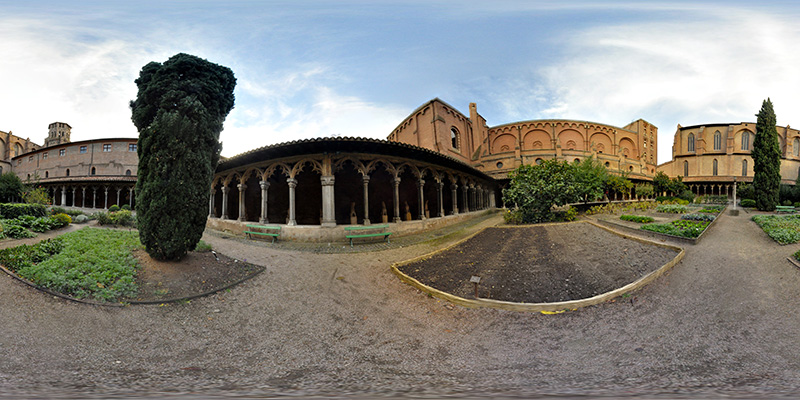 Cloître du musée des Augustins à Toulouse