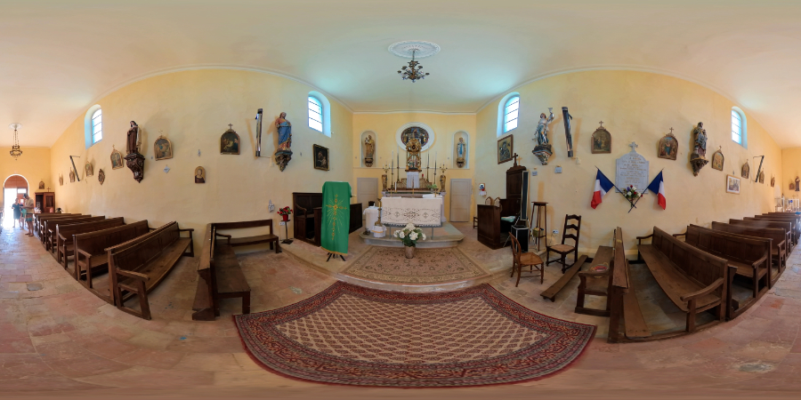 Église Saint-Vincent du Somail – visite virtuelle 360° dans l’Aude