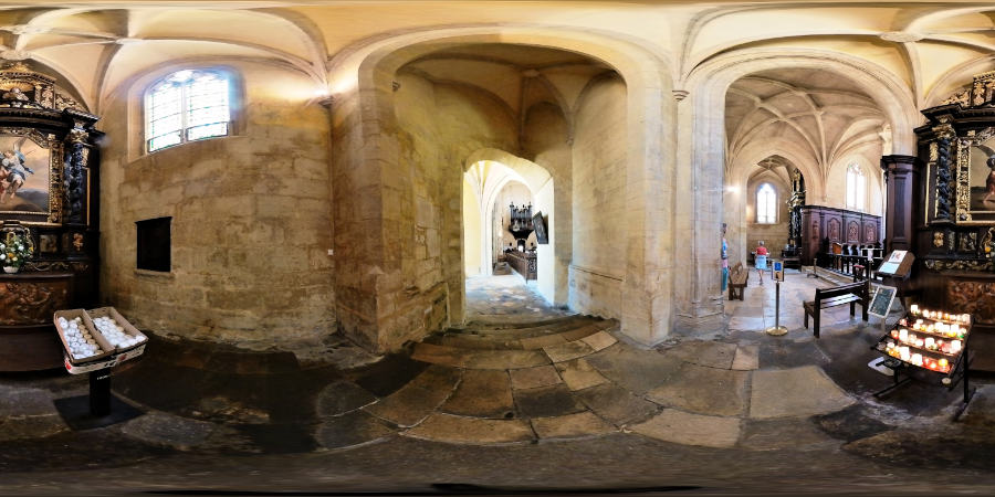 Chapelle de l’Ange Gardien – cathédrale Saint-Sacerdos de Sarlat en visite virtuelle 360°