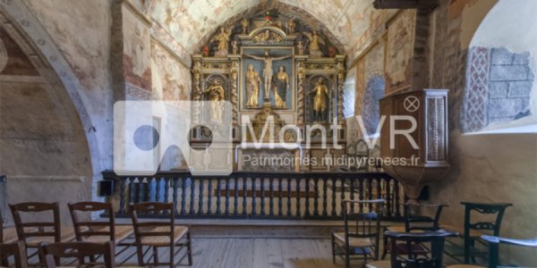 Eglise Saint-Barthélemy de Mont dans les Hautes-Pyrénées 