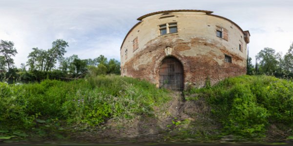 Porte médiévale du château de Candie