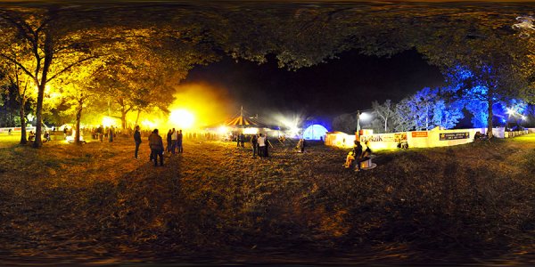 Cap festival - Le Vibal - Site de nuit