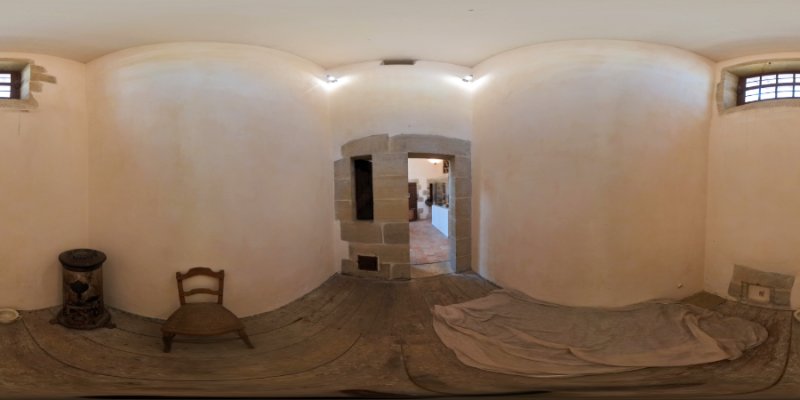 Cellule de l'ancienne prison d'Espalion
