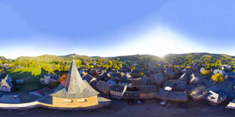 Village de Clairvaux en Aveyron