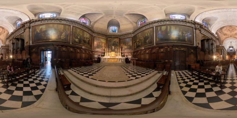 Chapelle de la Vierge de l'église Saint-Eustache de Paris