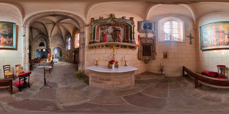 Chapelle de la collégiale de Saint-Sernin-sur-Rance